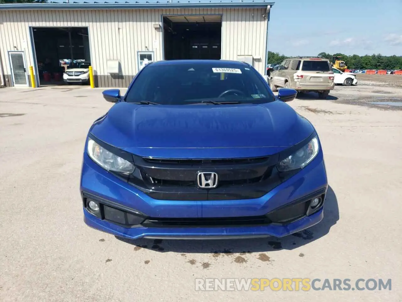 5 fotografías del automóvil dañado 2HGFC2F8XLH514496 HONDA CIVIC 2020