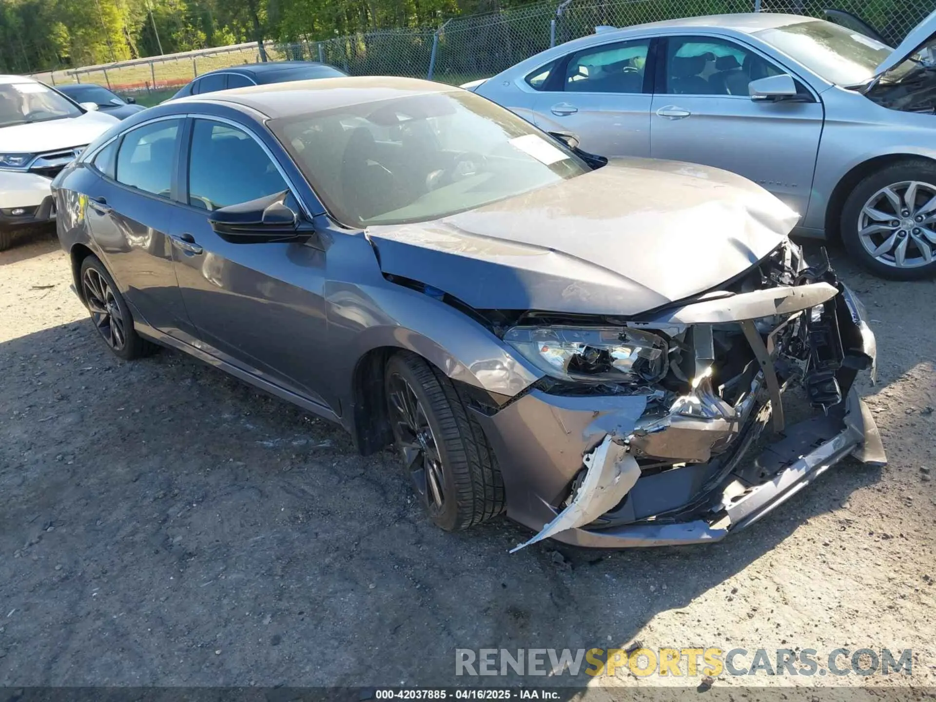 1 fotografías del automóvil dañado 2HGFC2F8XLH531749 HONDA CIVIC 2020