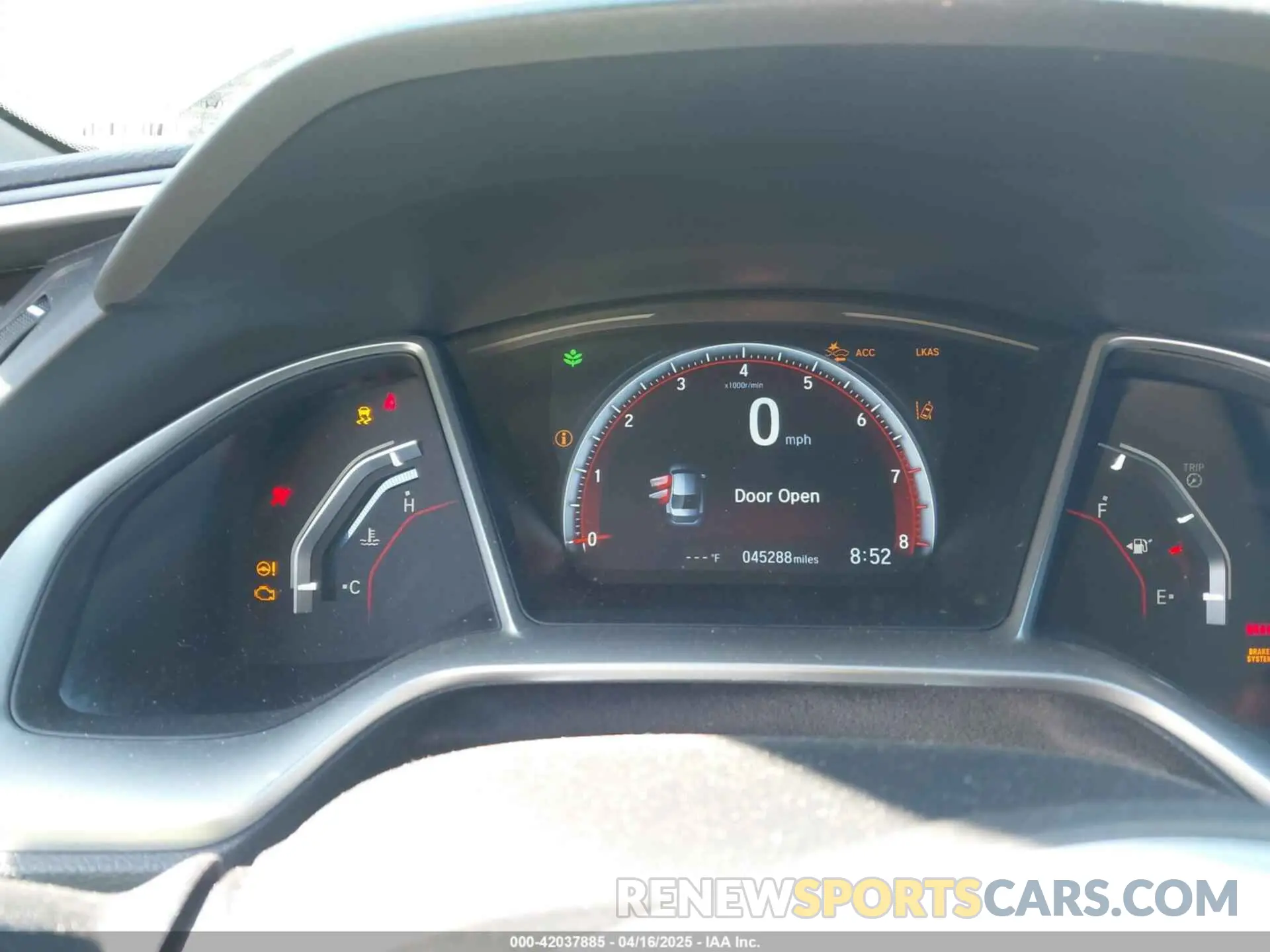 7 fotografías del automóvil dañado 2HGFC2F8XLH531749 HONDA CIVIC 2020