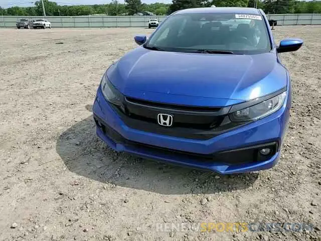 13 fotografías del automóvil dañado 2HGFC2F8XLH548874 HONDA CIVIC 2020