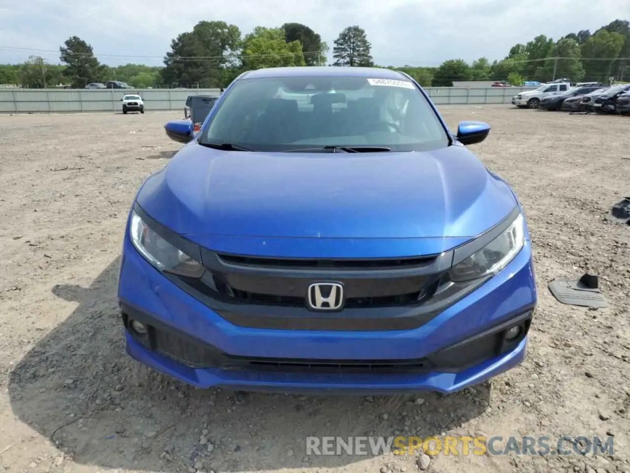 5 fotografías del automóvil dañado 2HGFC2F8XLH548874 HONDA CIVIC 2020