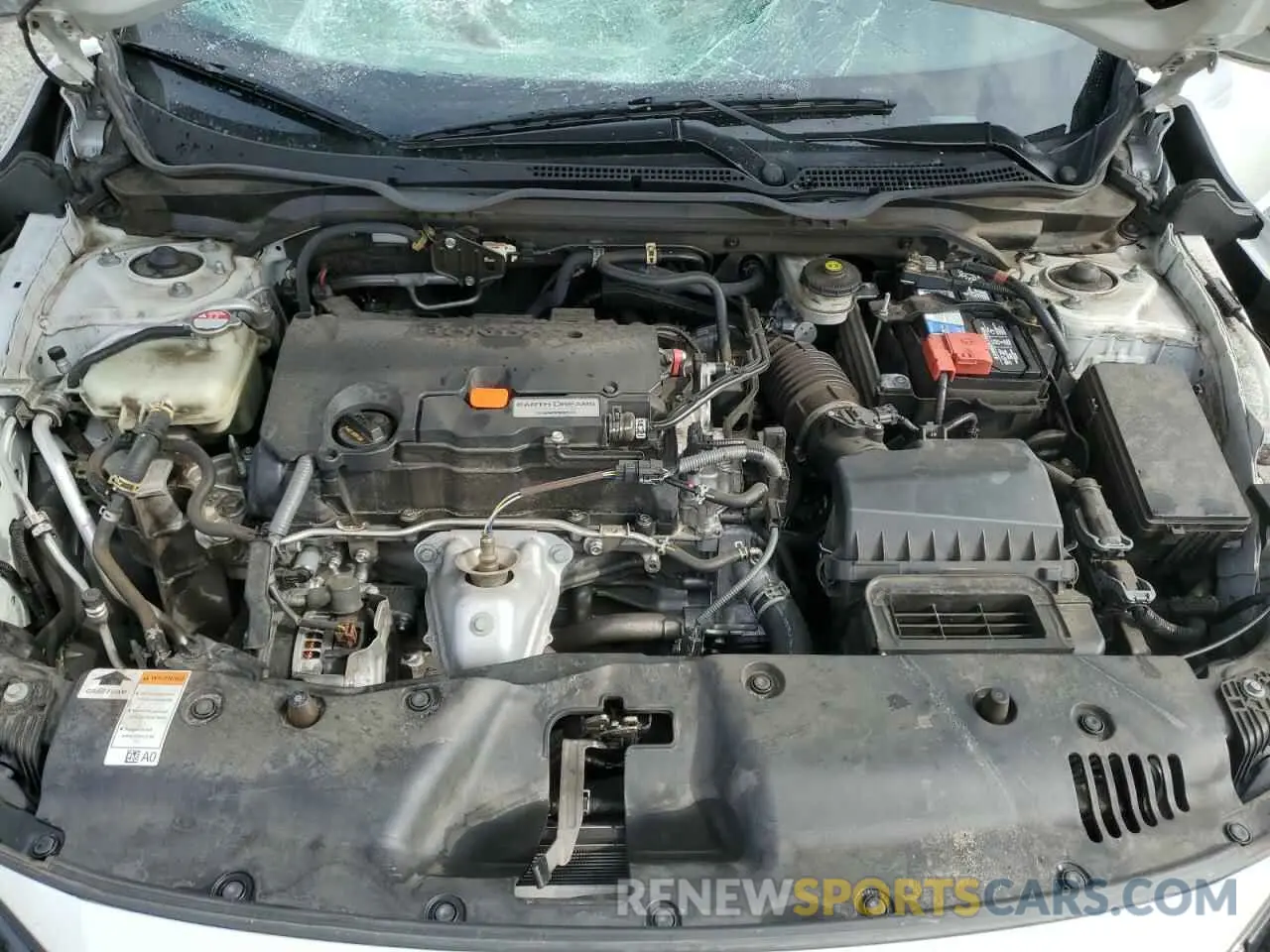 11 fotografías del automóvil dañado 2HGFC2F8XLH559616 HONDA CIVIC 2020