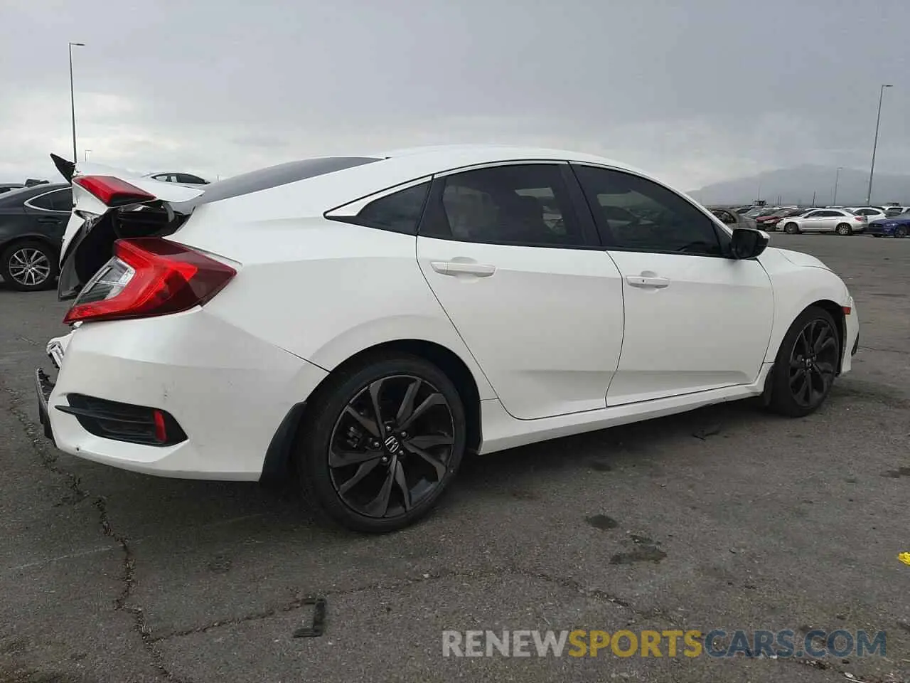 3 fotografías del automóvil dañado 2HGFC2F8XLH578845 HONDA CIVIC 2020