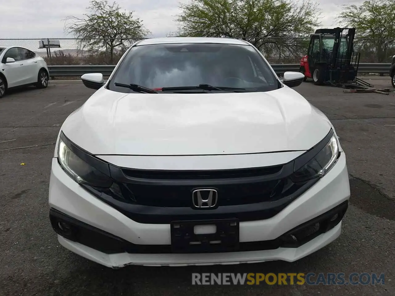 5 fotografías del automóvil dañado 2HGFC2F8XLH578845 HONDA CIVIC 2020