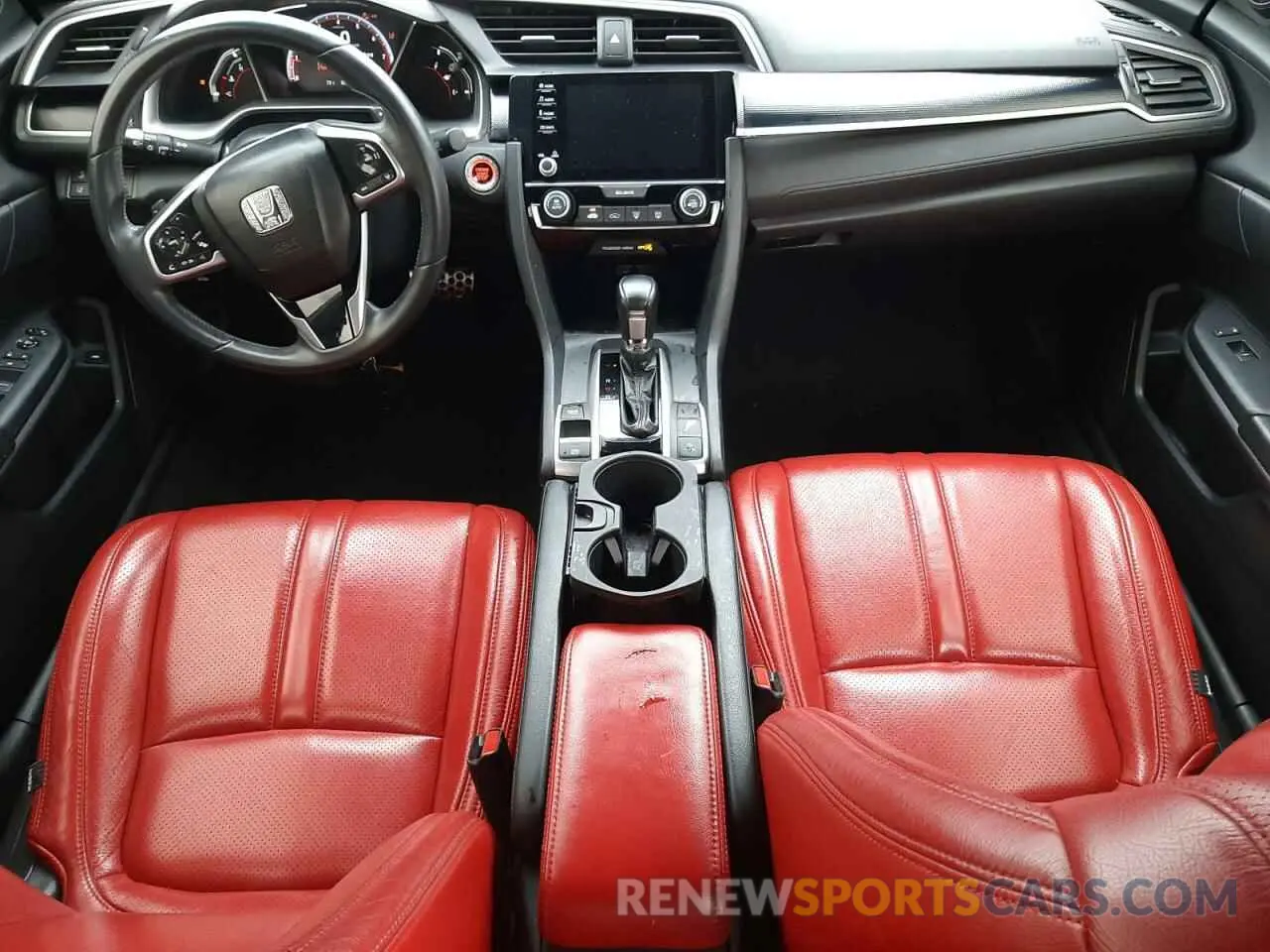 8 fotografías del automóvil dañado 2HGFC2F8XLH578845 HONDA CIVIC 2020