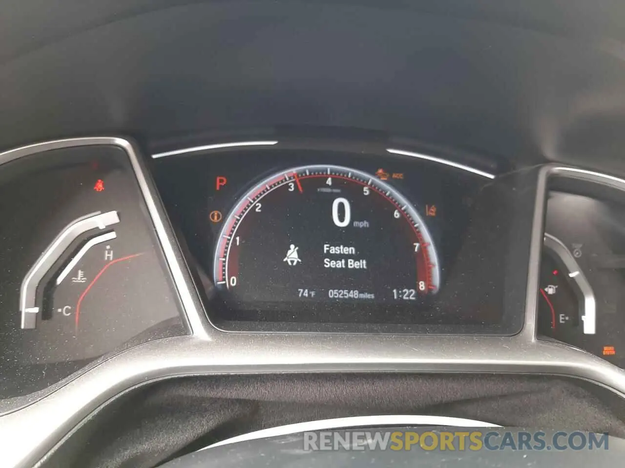 9 fotografías del automóvil dañado 2HGFC2F8XLH578845 HONDA CIVIC 2020