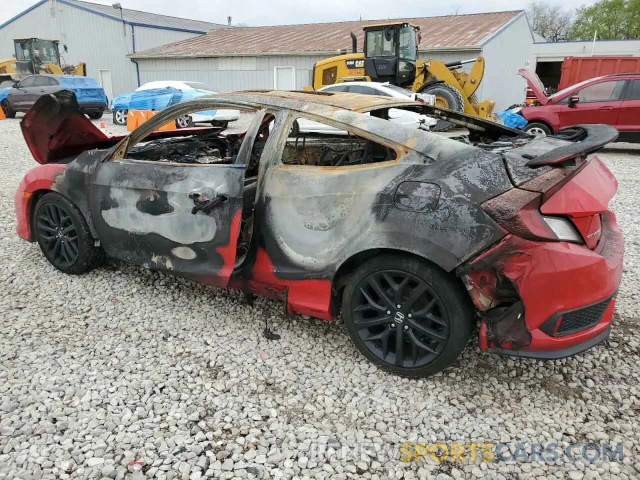 2 fotografías del automóvil dañado 2HGFC3A50LH752764 HONDA CIVIC 2020