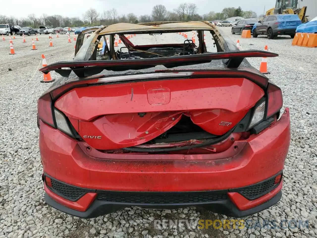 6 fotografías del automóvil dañado 2HGFC3A50LH752764 HONDA CIVIC 2020