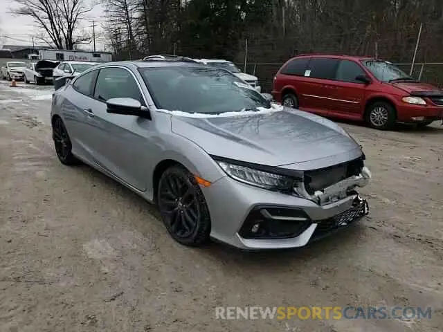 11 fotografías del automóvil dañado 2HGFC3A51LH754314 HONDA CIVIC 2020