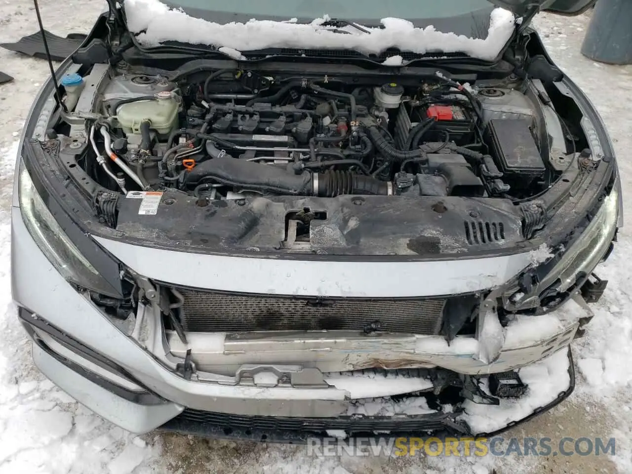 13 fotografías del automóvil dañado 2HGFC3A51LH754314 HONDA CIVIC 2020