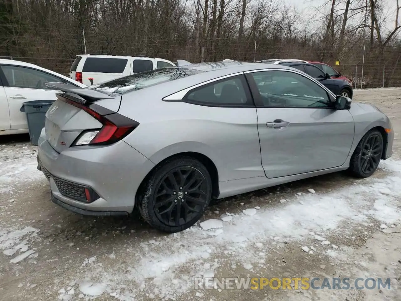 3 fotografías del automóvil dañado 2HGFC3A51LH754314 HONDA CIVIC 2020