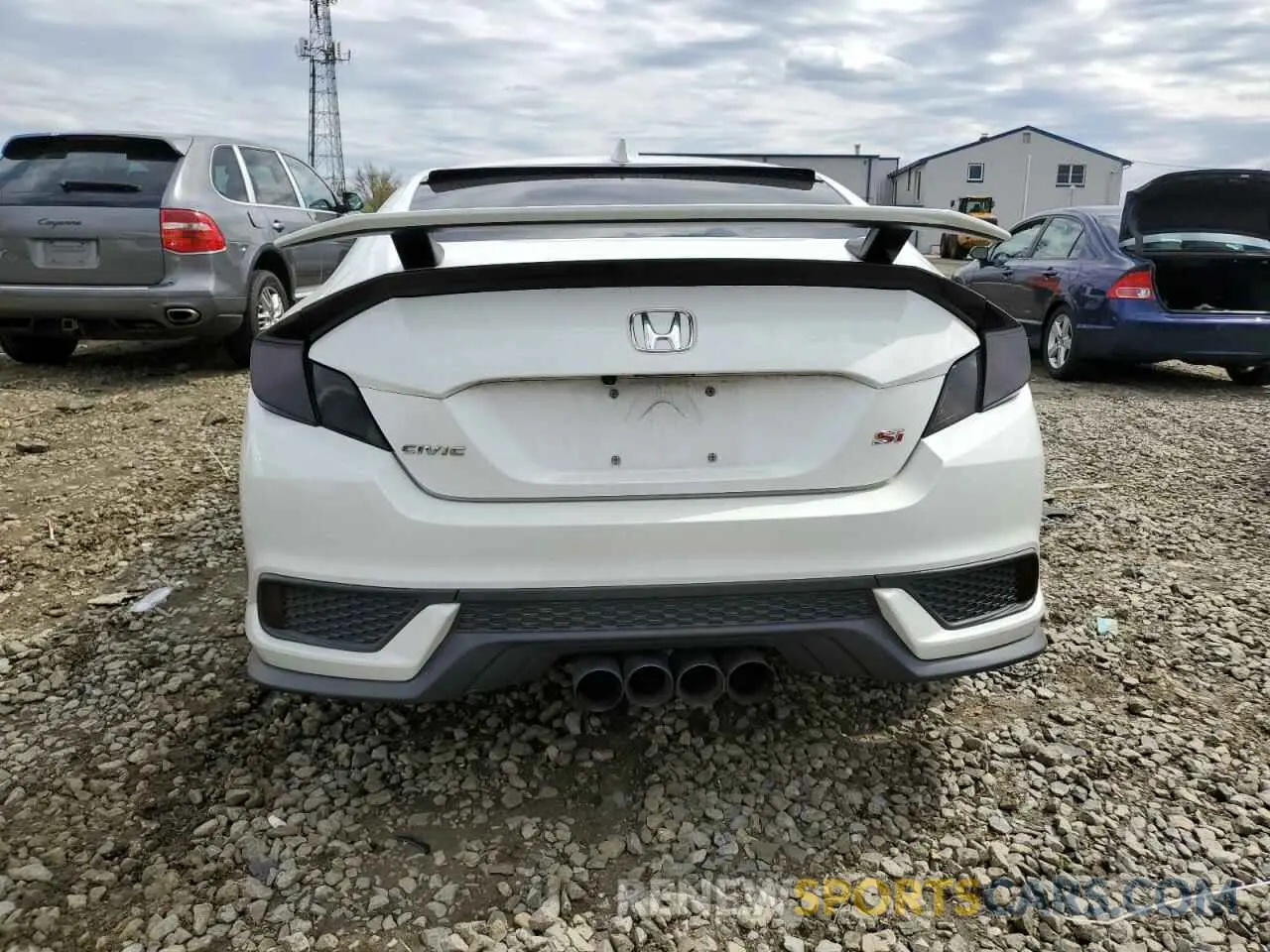 6 fotografías del automóvil dañado 2HGFC3A52LH751244 HONDA CIVIC 2020