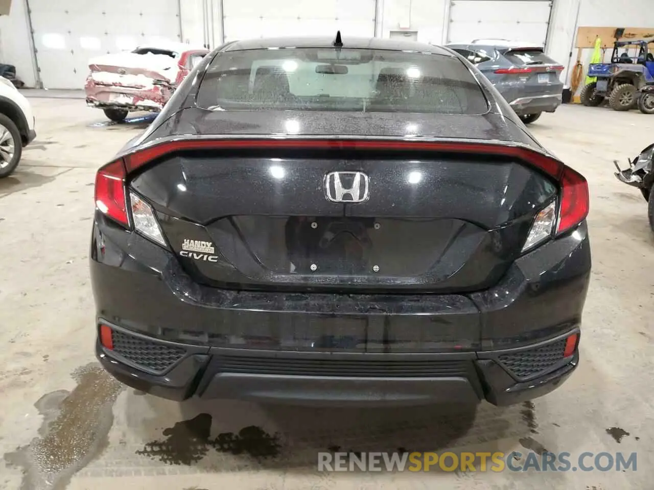 6 fotografías del automóvil dañado 2HGFC3B38LH351234 HONDA CIVIC 2020