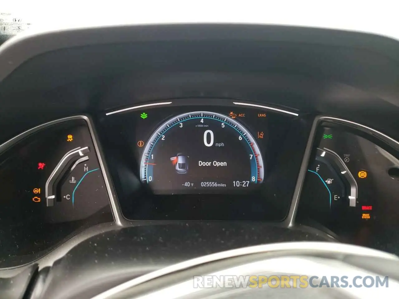 9 fotografías del automóvil dañado 2HGFC3B39LH352053 HONDA CIVIC 2020