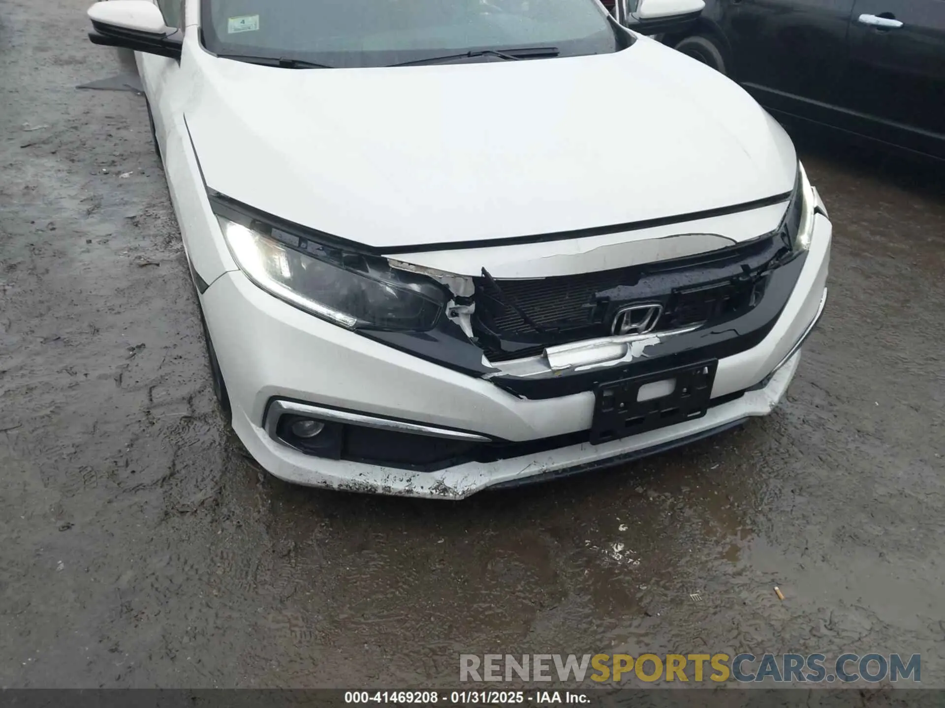 6 fotografías del automóvil dañado 2HGFC3B39LH352621 HONDA CIVIC 2020