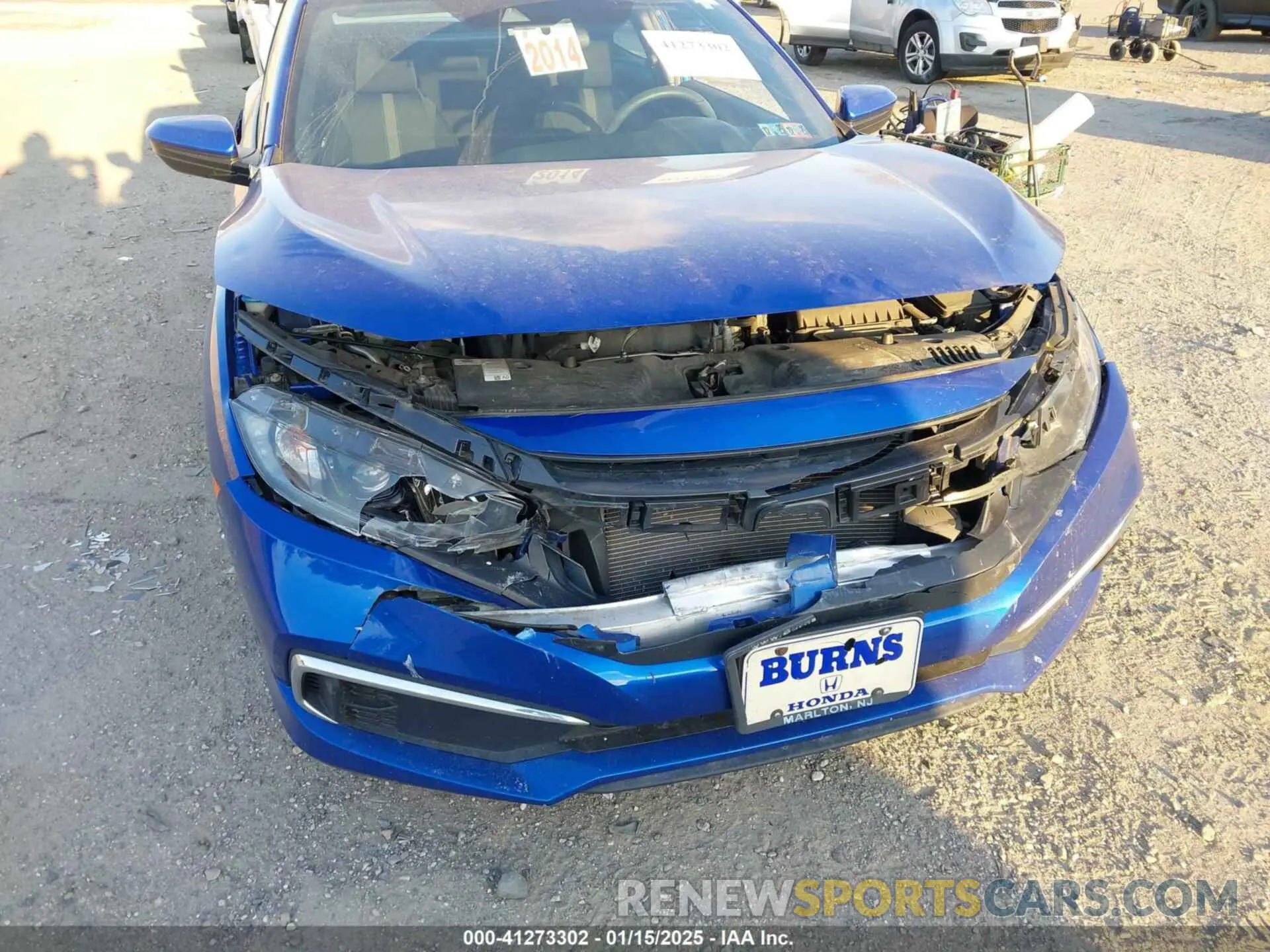 19 fotografías del automóvil dañado 2HGFC4B62LH302899 HONDA CIVIC 2020