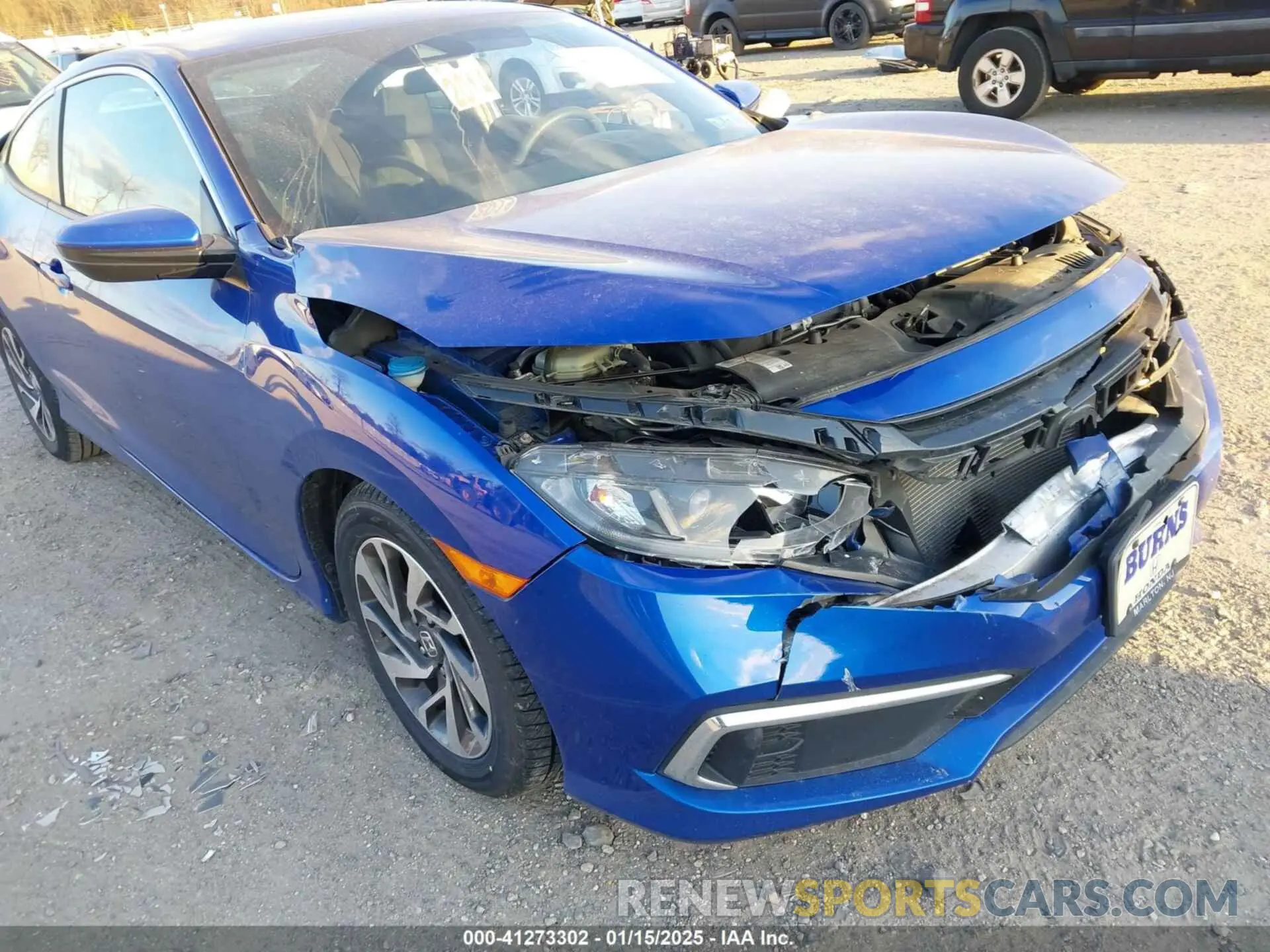 20 fotografías del automóvil dañado 2HGFC4B62LH302899 HONDA CIVIC 2020