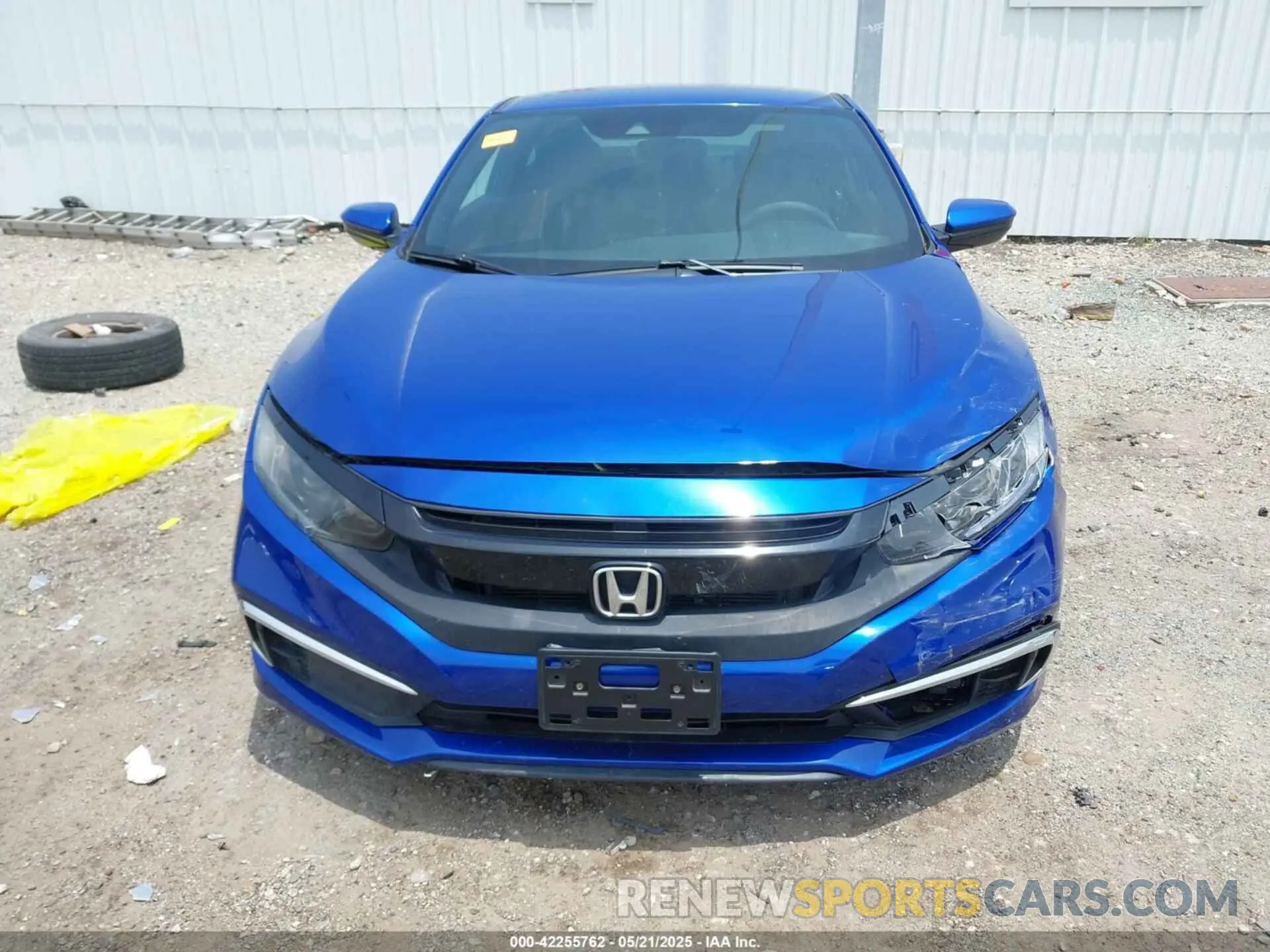 12 fotografías del automóvil dañado 2HGFC4B67LH302896 HONDA CIVIC 2020