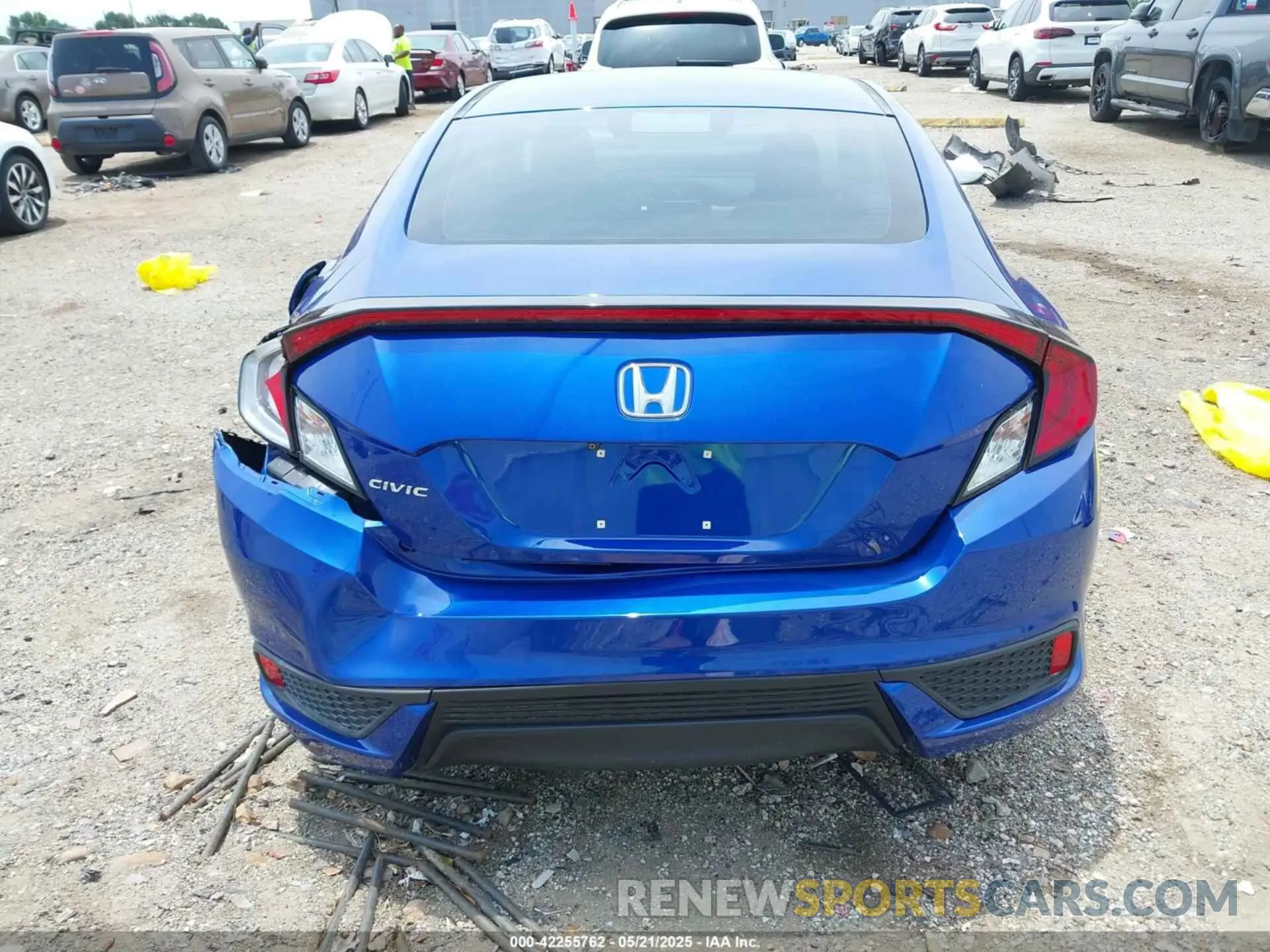 16 fotografías del automóvil dañado 2HGFC4B67LH302896 HONDA CIVIC 2020