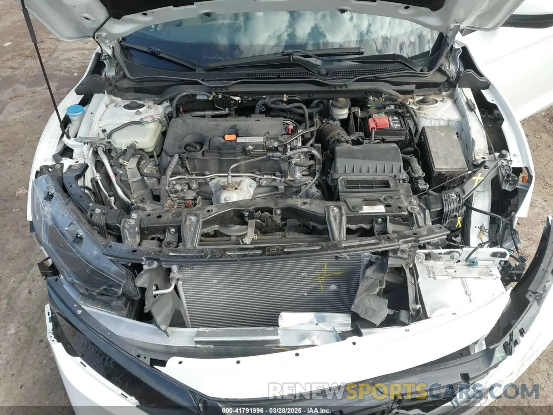10 fotografías del automóvil dañado 2HGFC4B67LH305295 HONDA CIVIC 2020