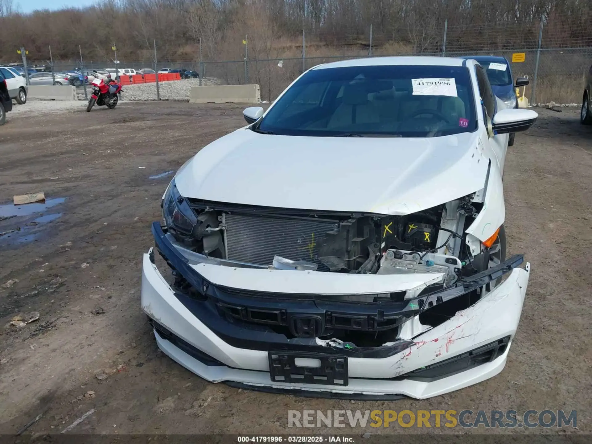 12 fotografías del automóvil dañado 2HGFC4B67LH305295 HONDA CIVIC 2020
