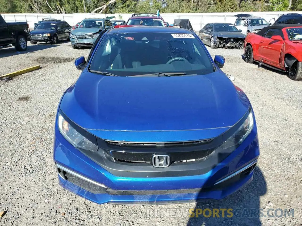 5 fotografías del automóvil dañado 2HGFC4B6XLH300060 HONDA CIVIC 2020