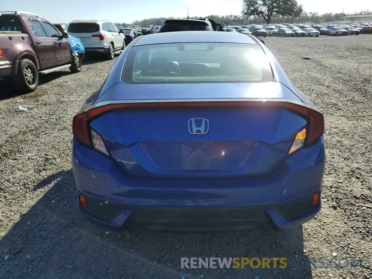 6 fotografías del automóvil dañado 2HGFC4B6XLH300060 HONDA CIVIC 2020