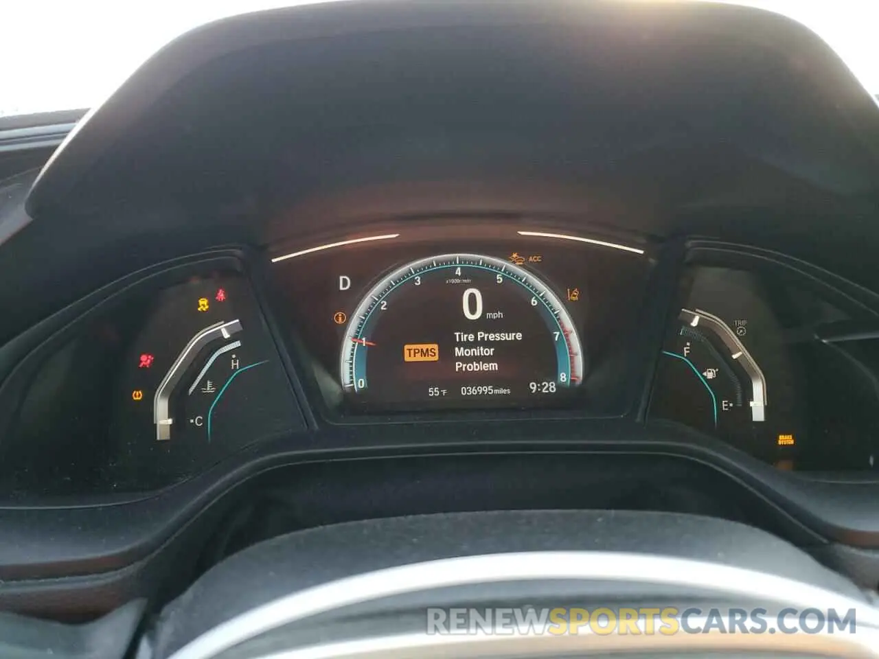 9 fotografías del automóvil dañado 2HGFC4B6XLH300060 HONDA CIVIC 2020