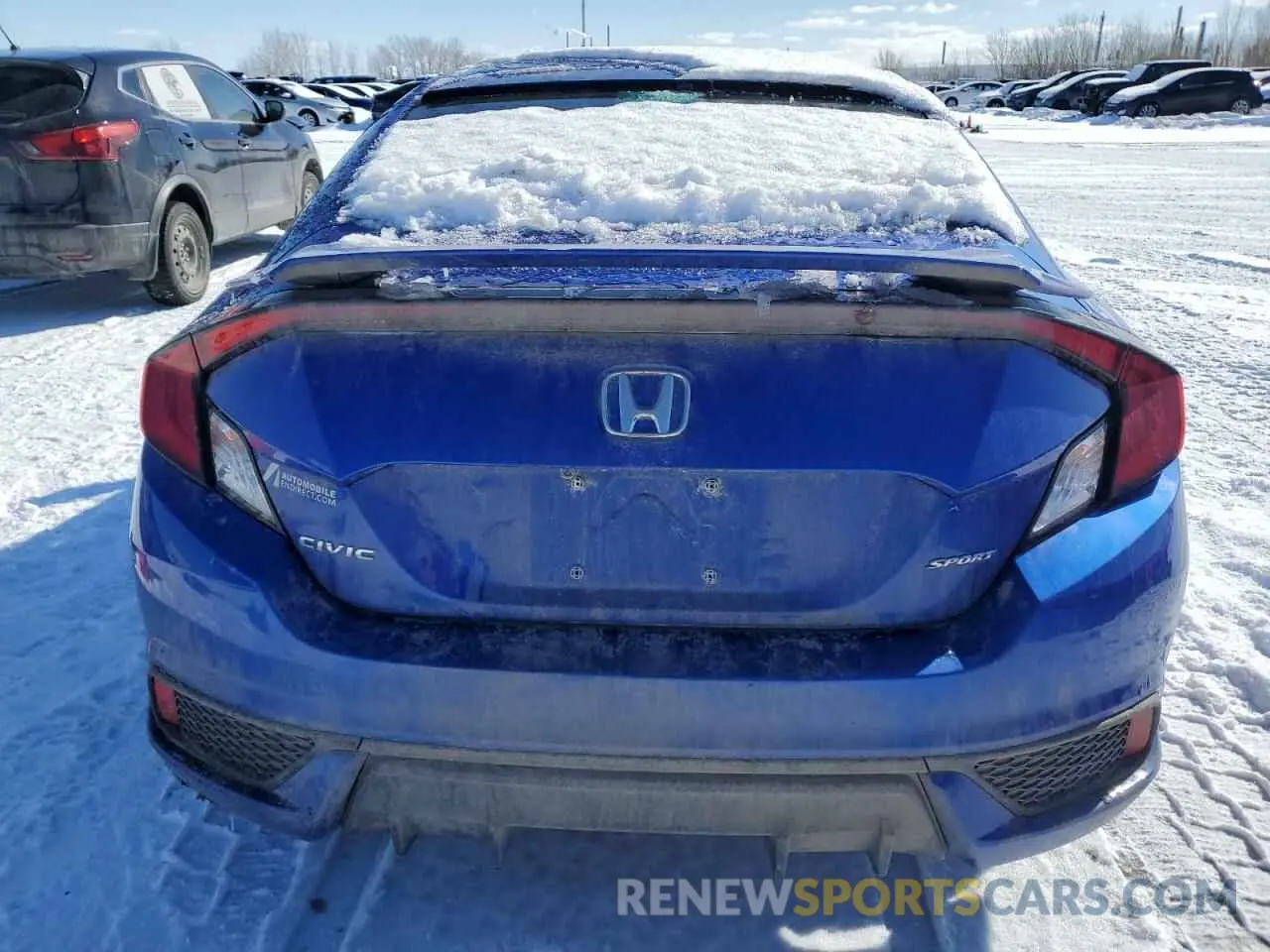 6 fotografías del automóvil dañado 2HGFC4B80LH400606 HONDA CIVIC 2020