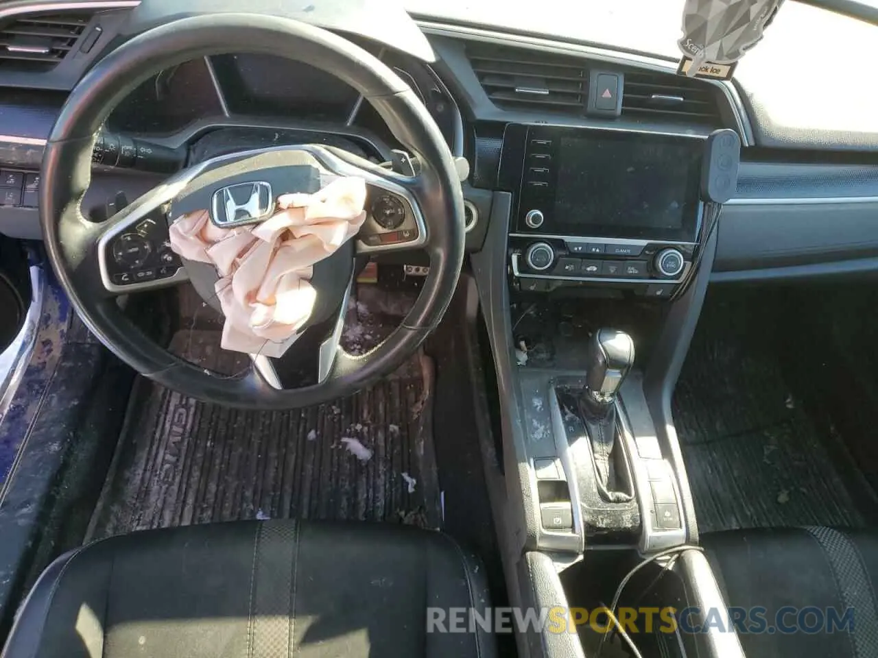 8 fotografías del automóvil dañado 2HGFC4B80LH400606 HONDA CIVIC 2020
