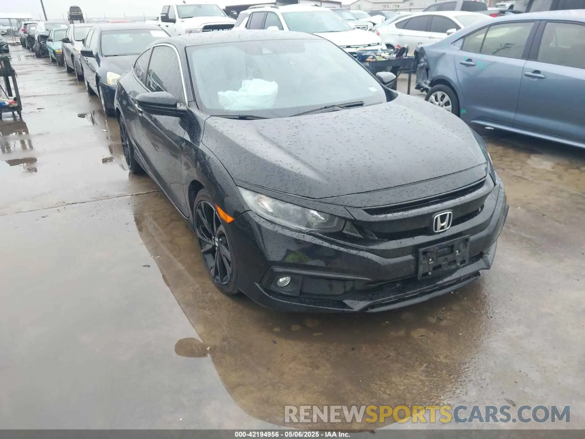 1 fotografías del automóvil dañado 2HGFC4B83LH300015 HONDA CIVIC 2020