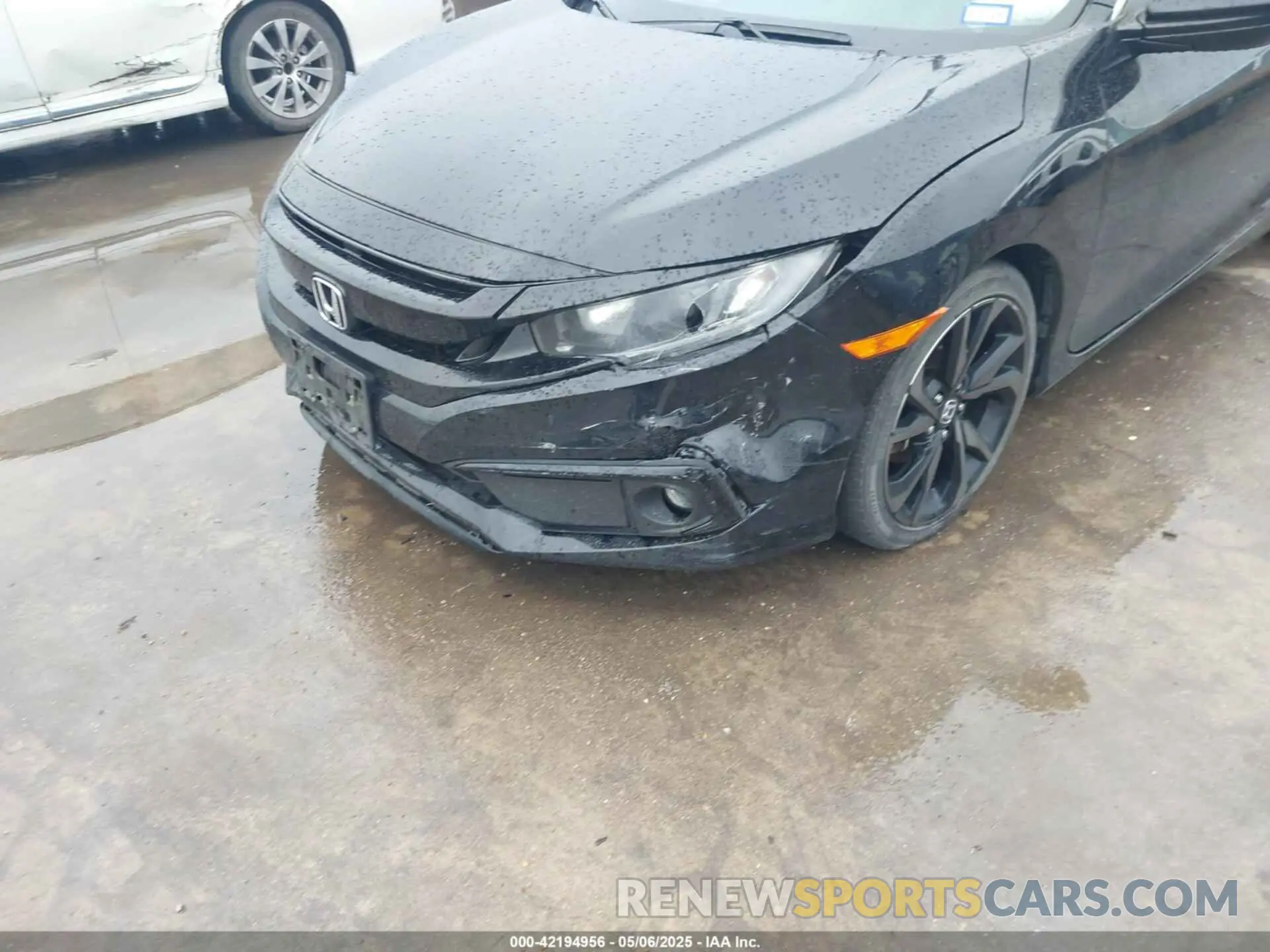 6 fotografías del automóvil dañado 2HGFC4B83LH300015 HONDA CIVIC 2020