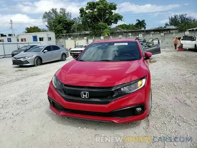 13 fotografías del automóvil dañado 2HGFC4B86LH304656 HONDA CIVIC 2020