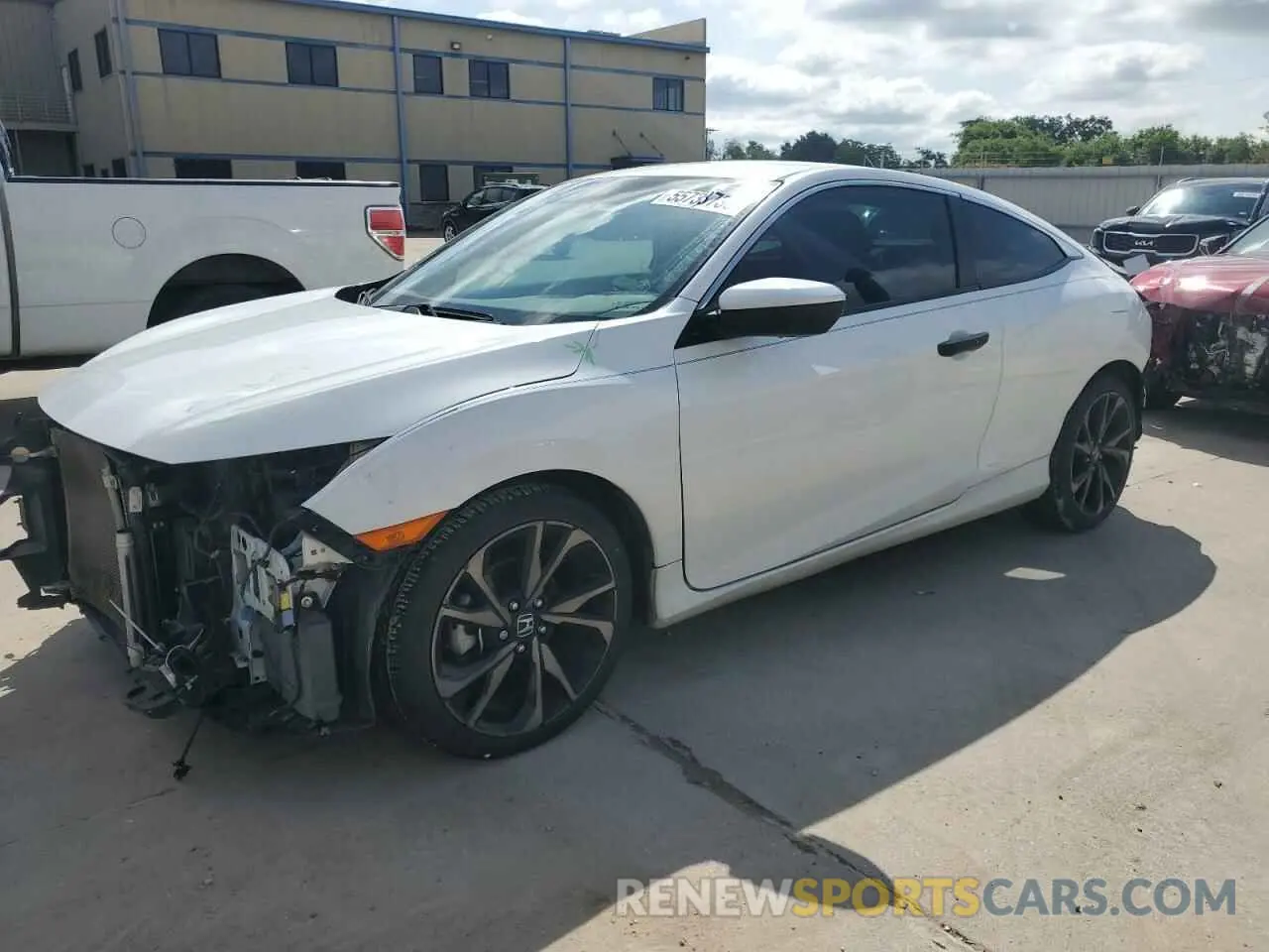 1 fotografías del automóvil dañado 2HGFC4B89LH303582 HONDA CIVIC 2020