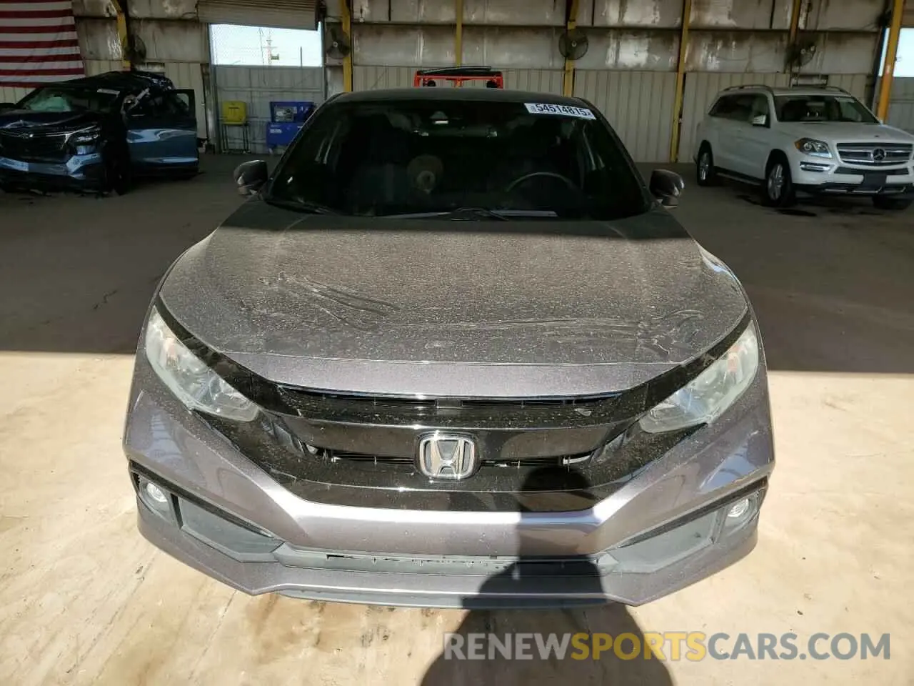 5 fotografías del automóvil dañado 2HGFC4B8XLH300710 HONDA CIVIC 2020