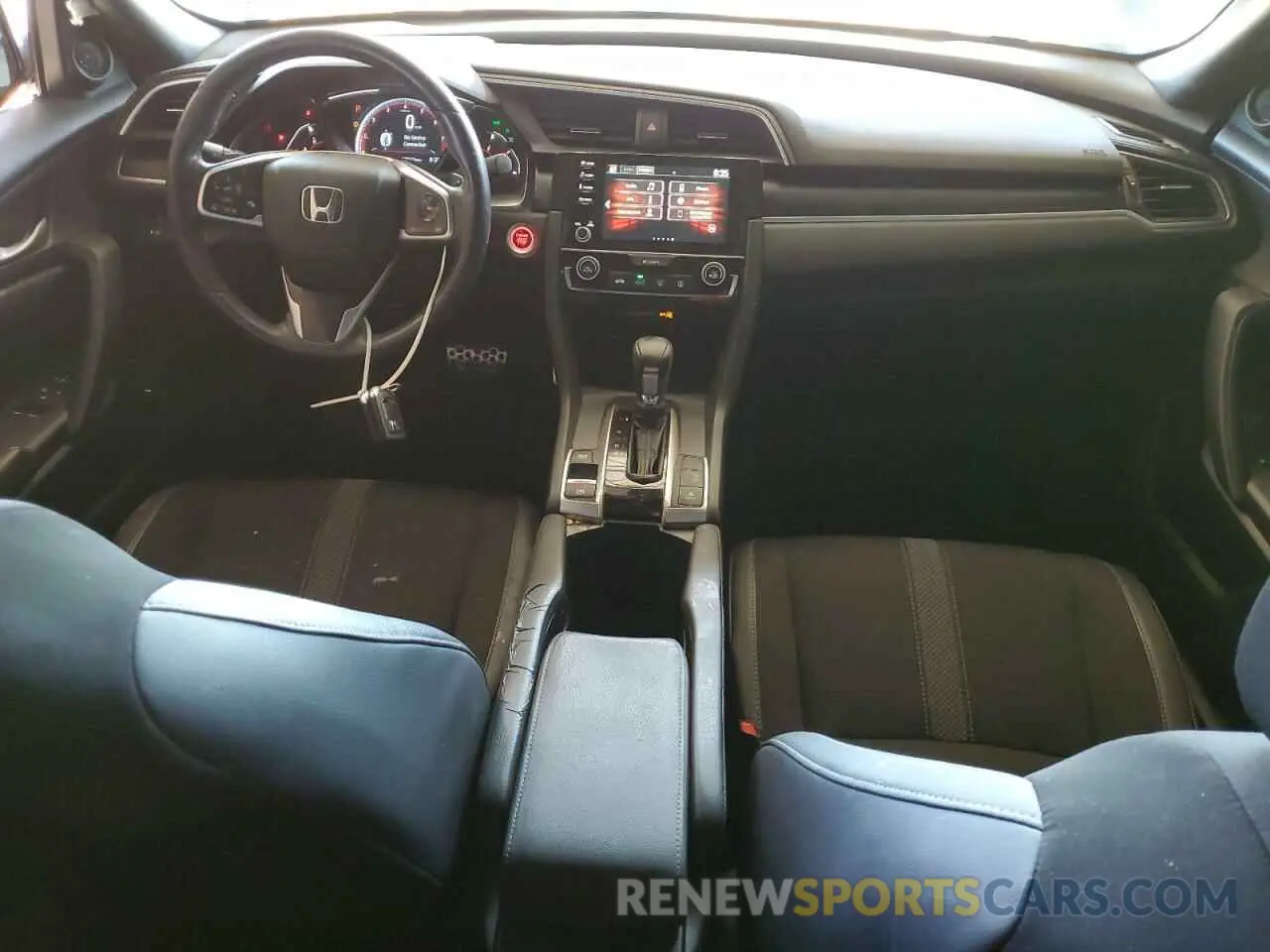 8 fotografías del automóvil dañado 2HGFC4B8XLH300710 HONDA CIVIC 2020