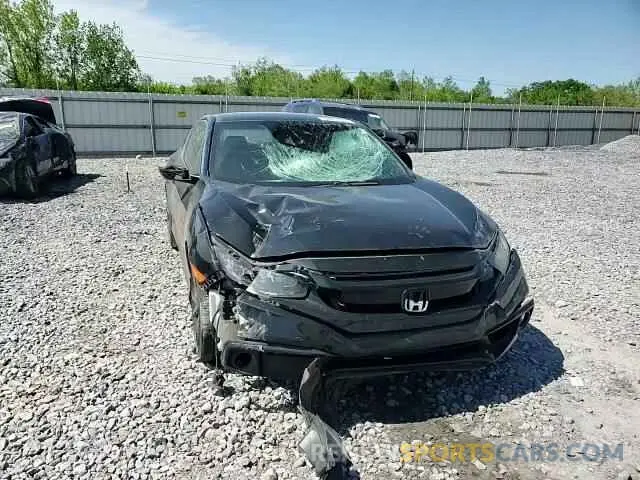 11 fotografías del automóvil dañado 2HGFC4B8XLH305275 HONDA CIVIC 2020