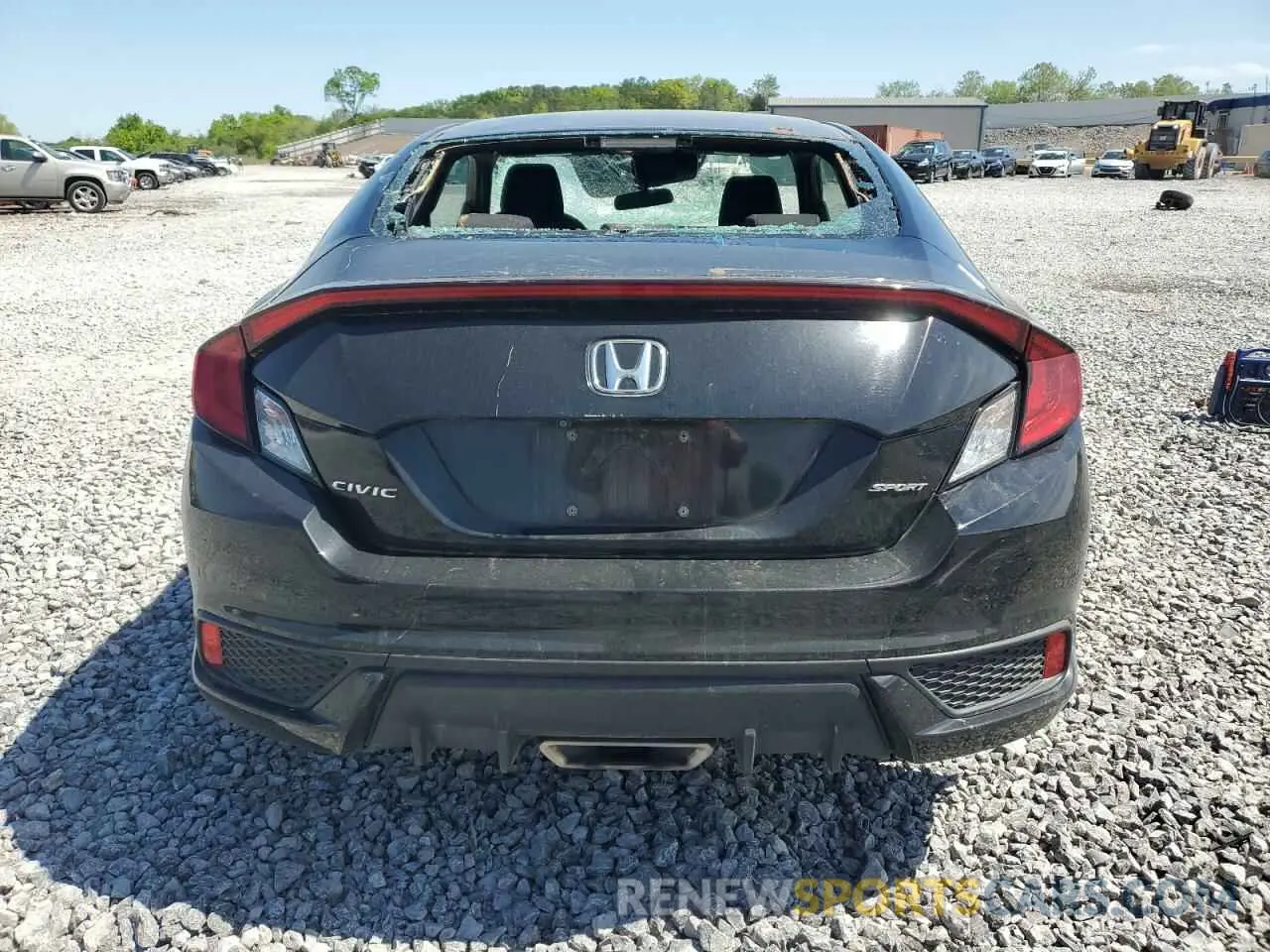 6 fotografías del automóvil dañado 2HGFC4B8XLH305275 HONDA CIVIC 2020
