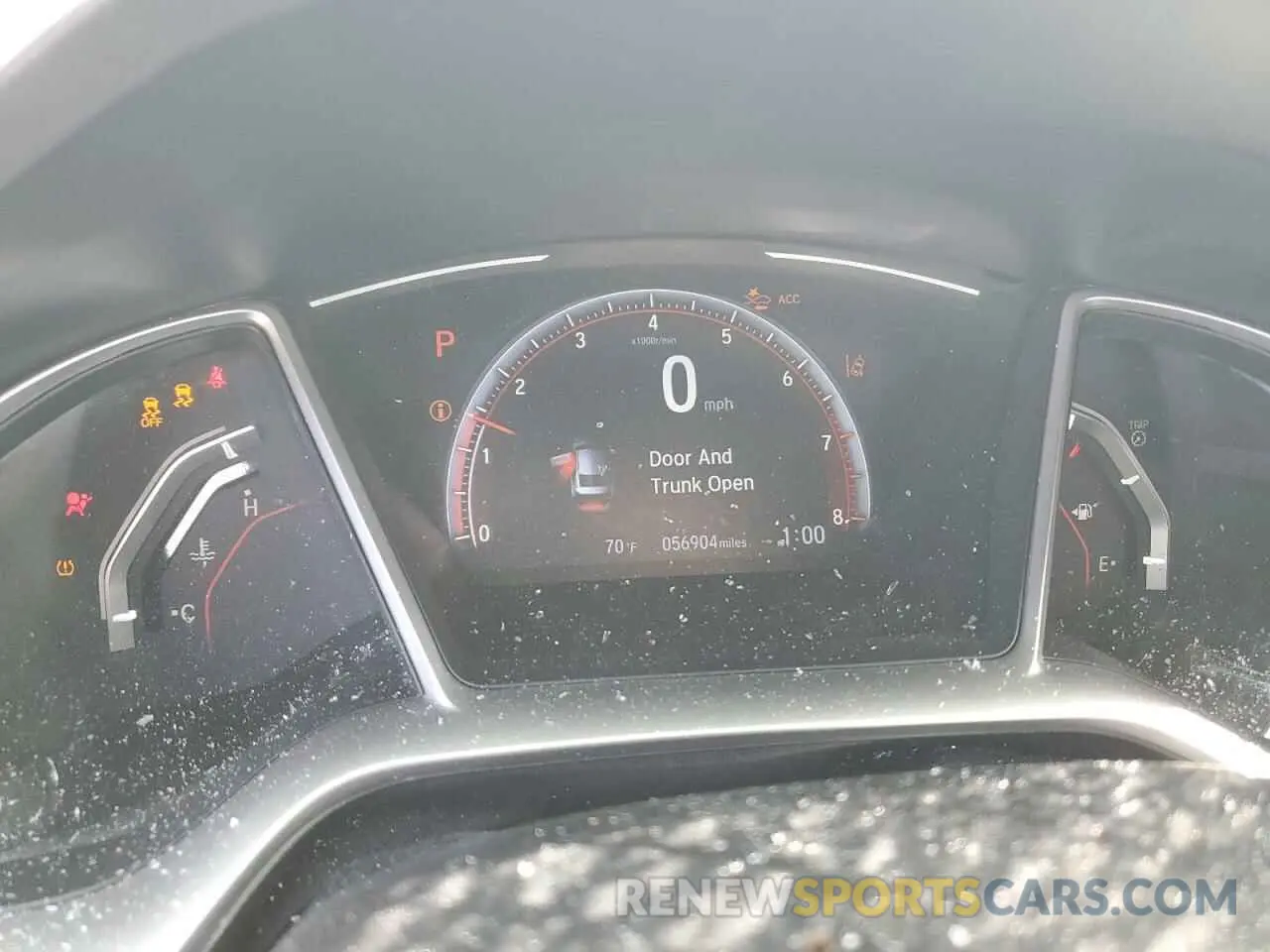 9 fotografías del automóvil dañado 2HGFC4B8XLH305275 HONDA CIVIC 2020