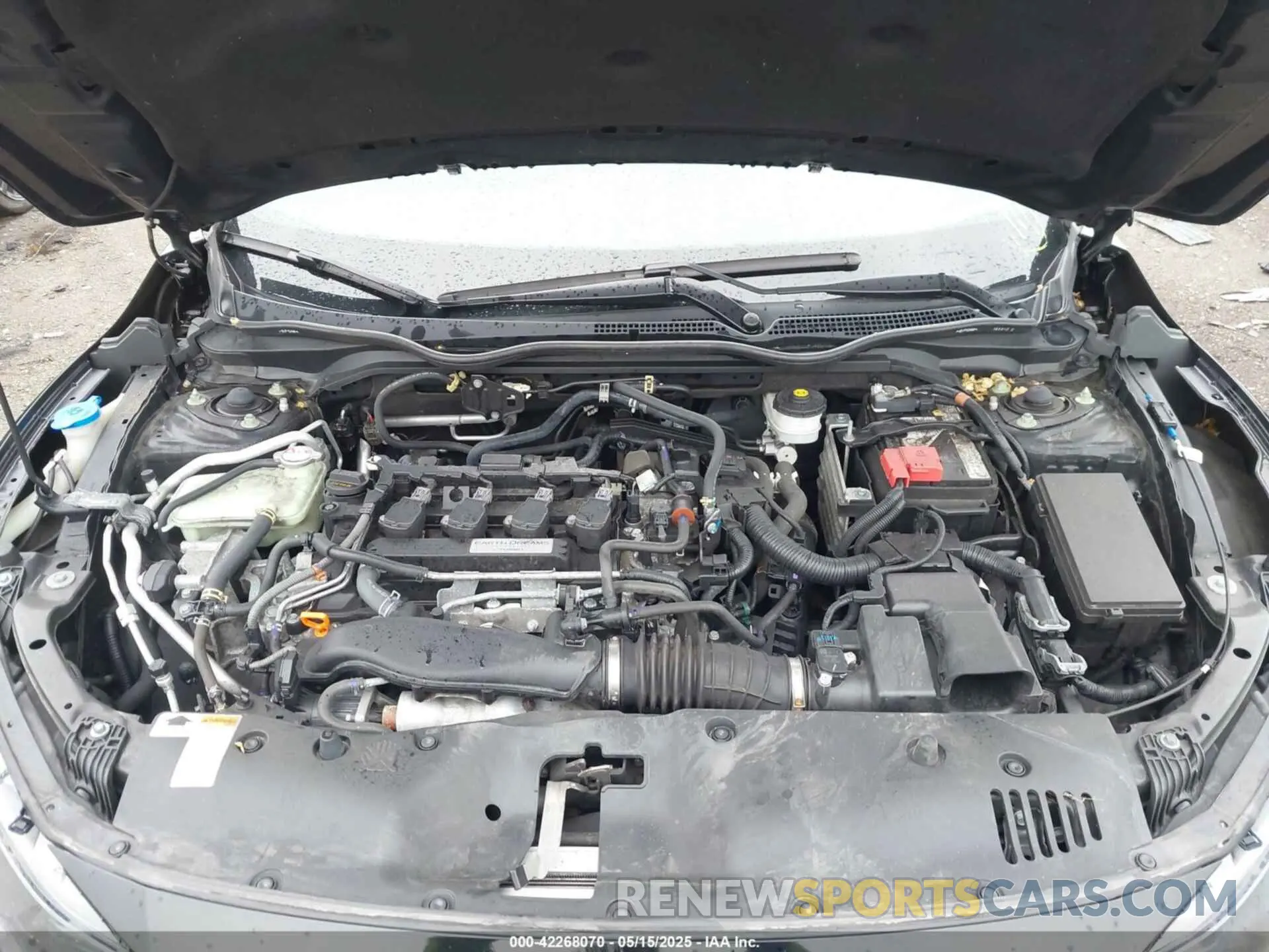 10 fotografías del automóvil dañado SHHFK7G41LU213520 HONDA CIVIC 2020