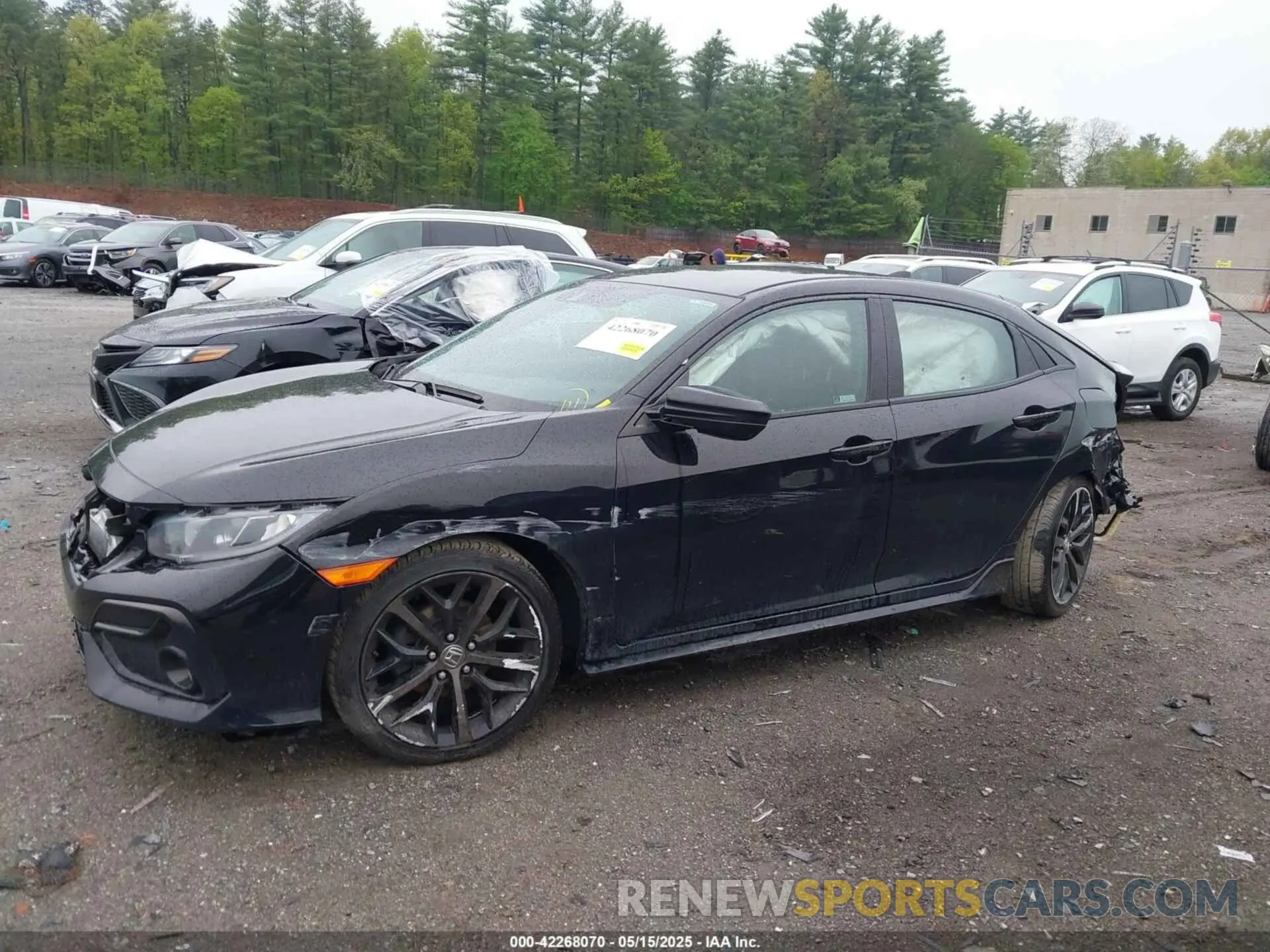 14 fotografías del automóvil dañado SHHFK7G41LU213520 HONDA CIVIC 2020