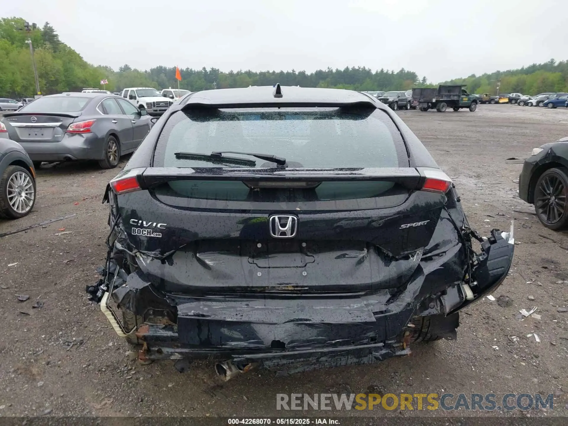 16 fotografías del automóvil dañado SHHFK7G41LU213520 HONDA CIVIC 2020