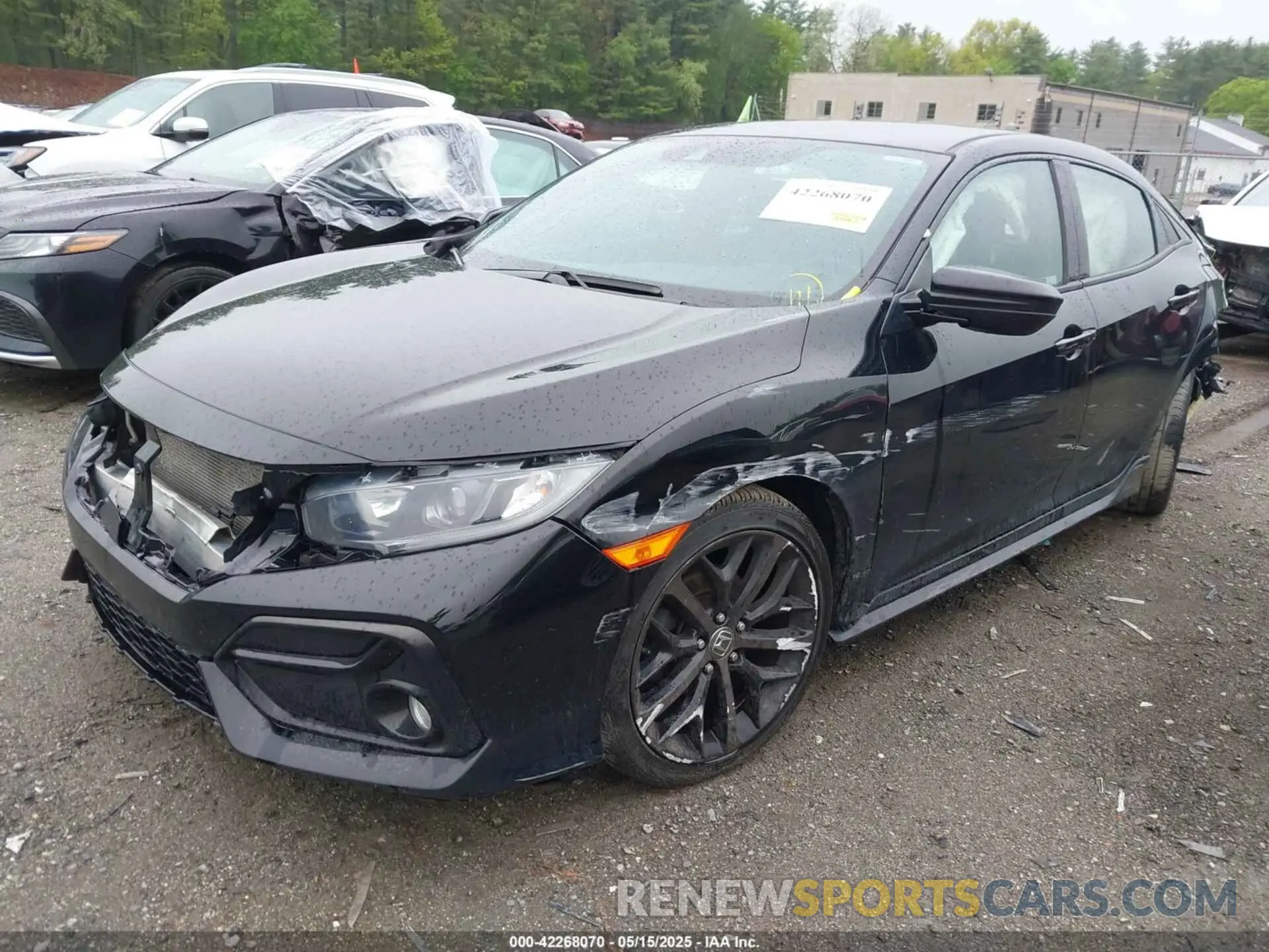 2 fotografías del automóvil dañado SHHFK7G41LU213520 HONDA CIVIC 2020