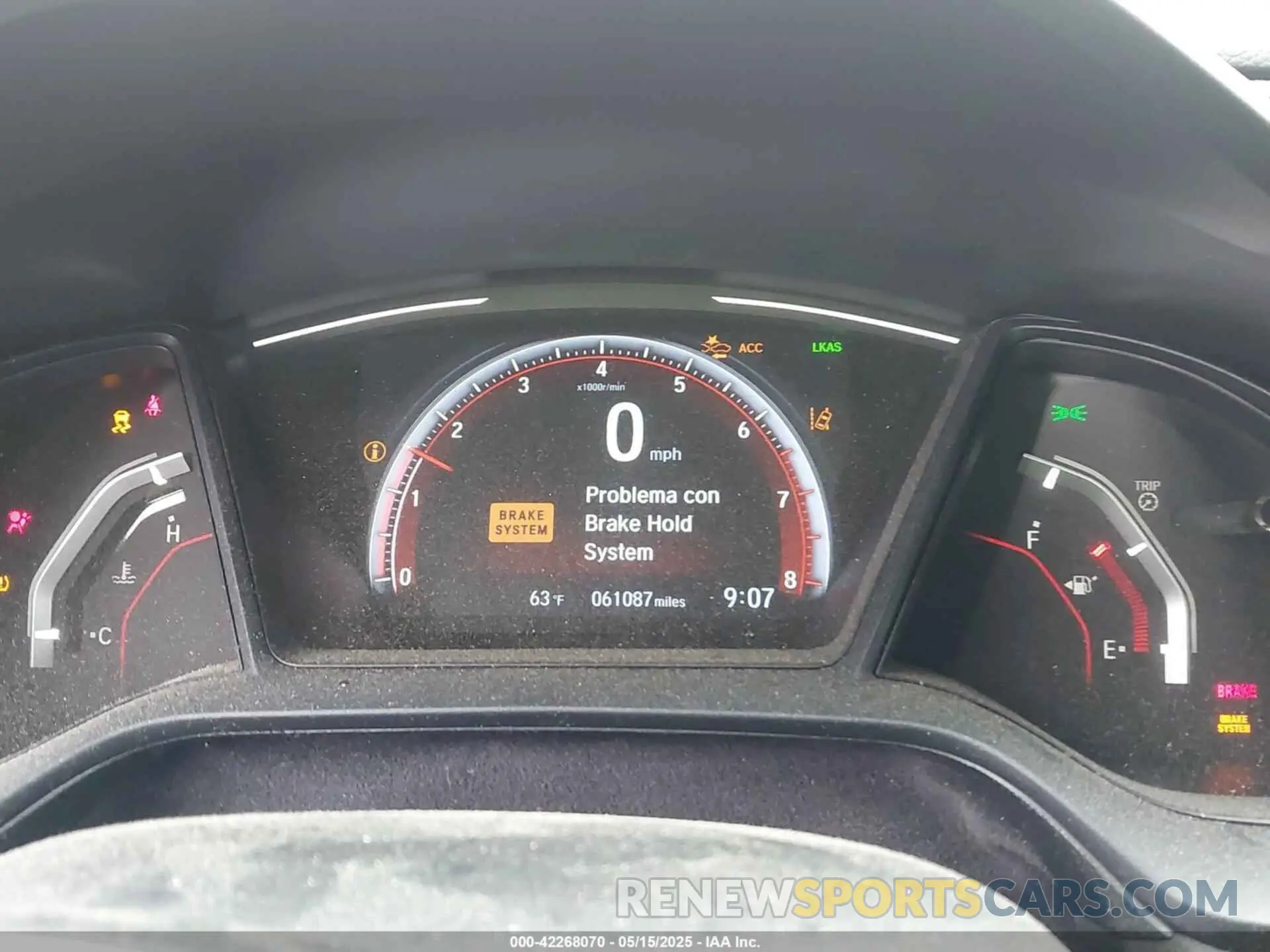 7 fotografías del automóvil dañado SHHFK7G41LU213520 HONDA CIVIC 2020