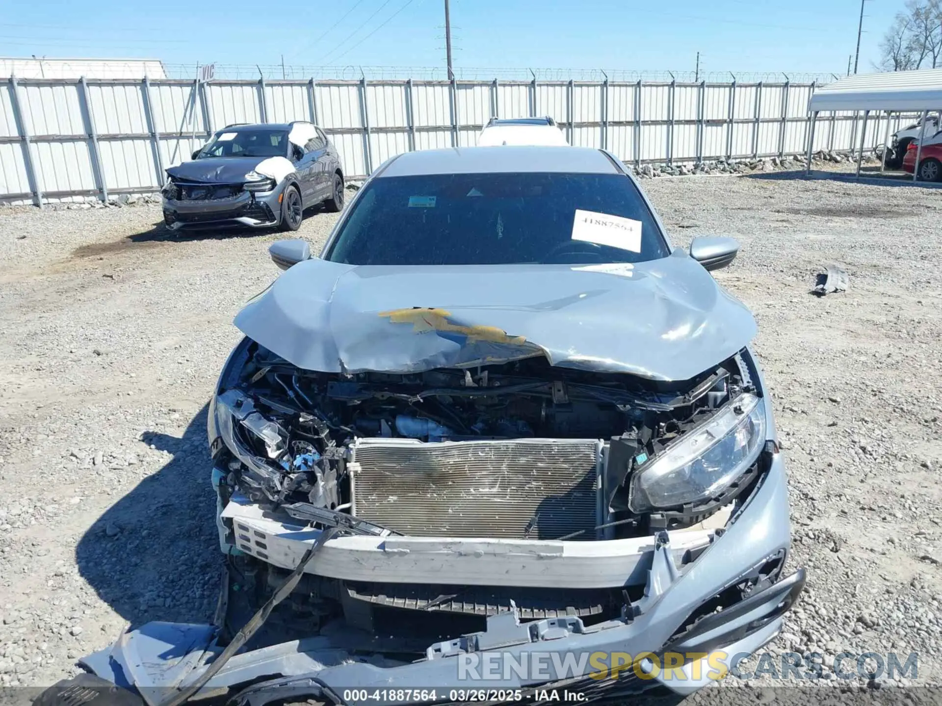 12 fotografías del automóvil dañado SHHFK7G4XLU223169 HONDA CIVIC 2020