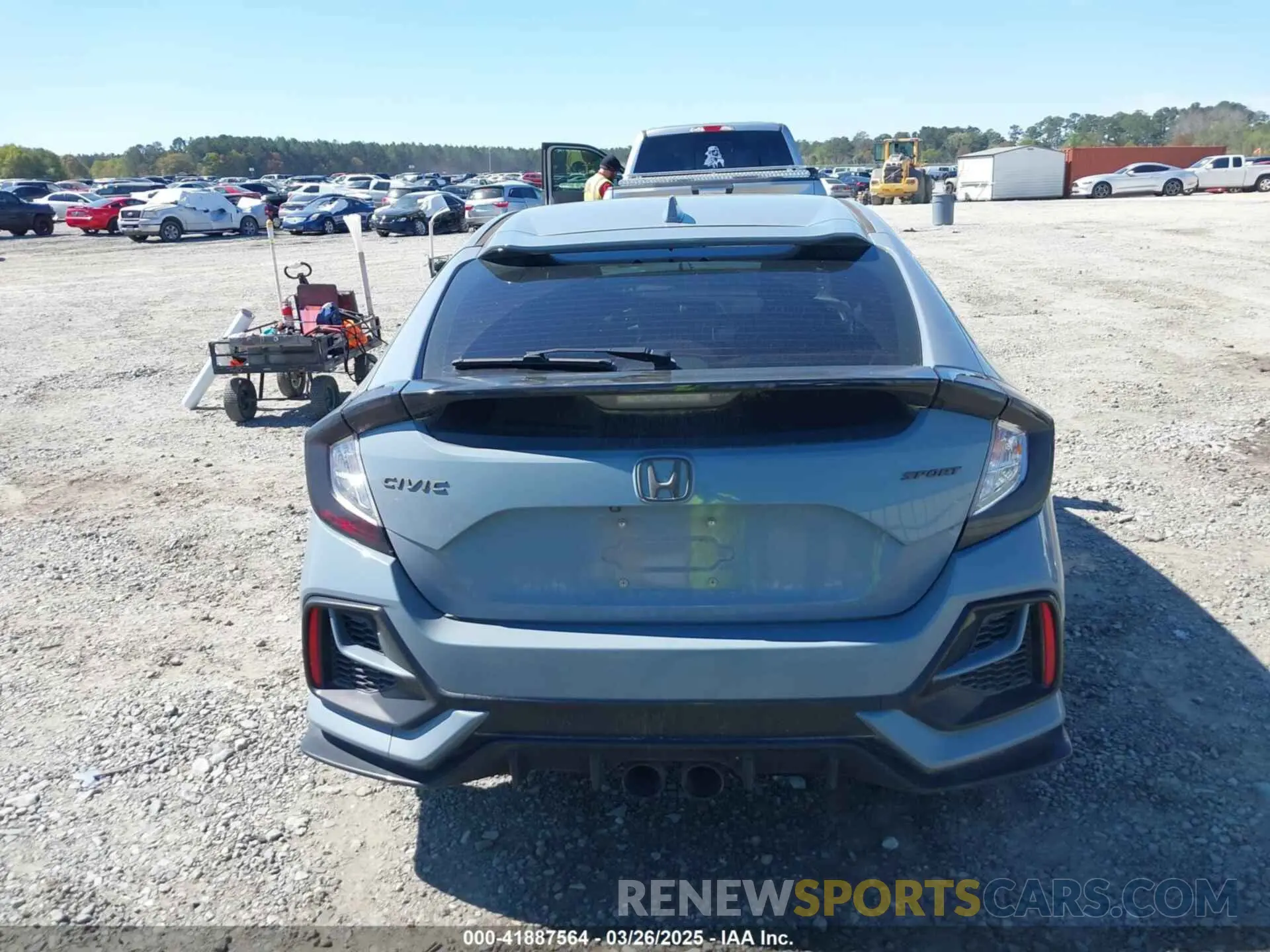 16 fotografías del automóvil dañado SHHFK7G4XLU223169 HONDA CIVIC 2020