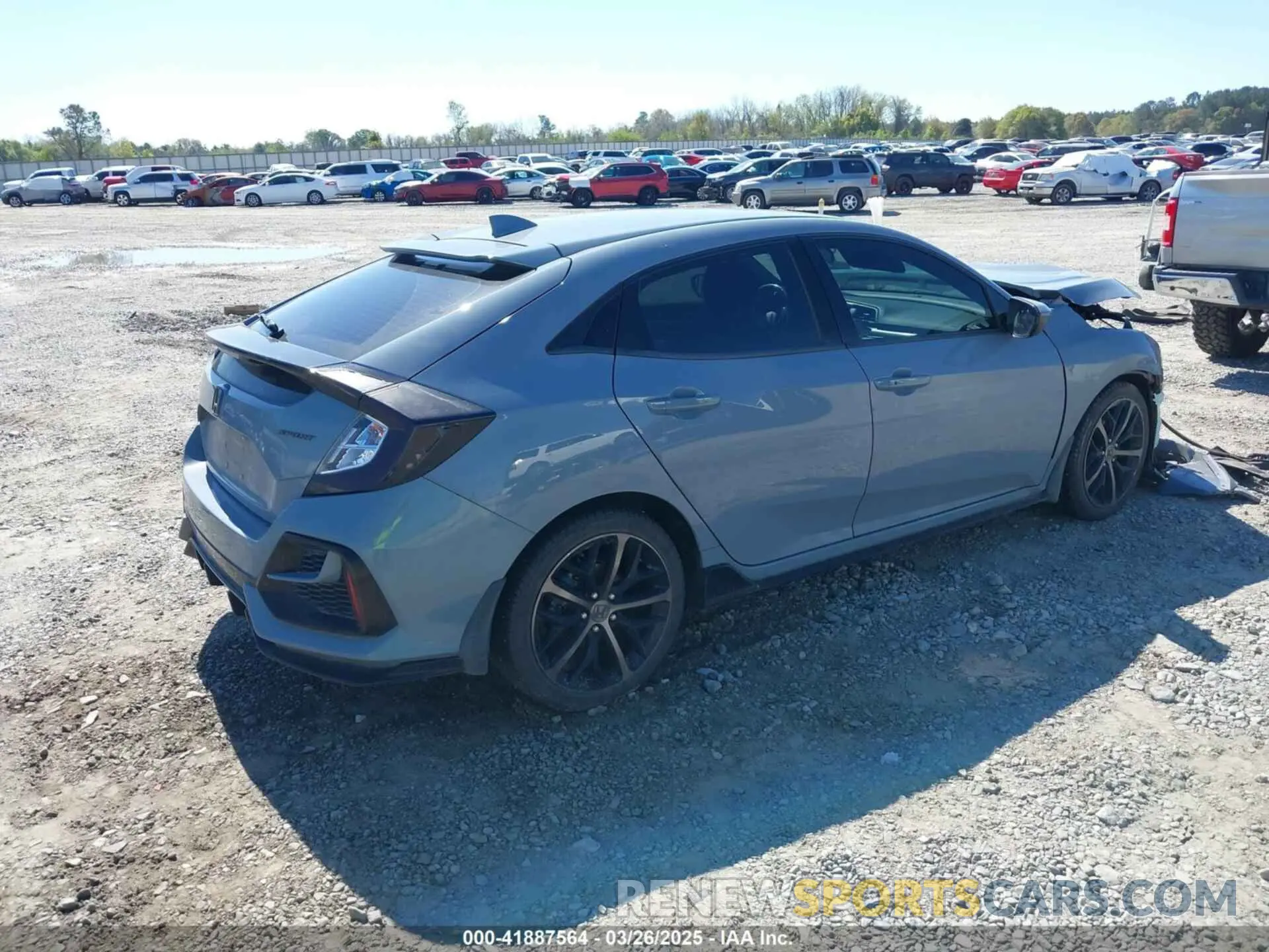 4 fotografías del automóvil dañado SHHFK7G4XLU223169 HONDA CIVIC 2020