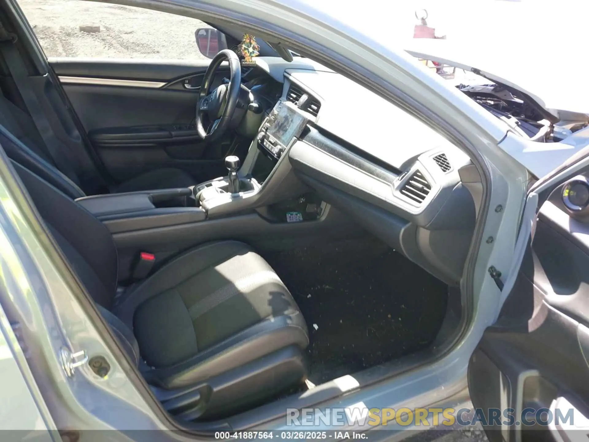 5 fotografías del automóvil dañado SHHFK7G4XLU223169 HONDA CIVIC 2020