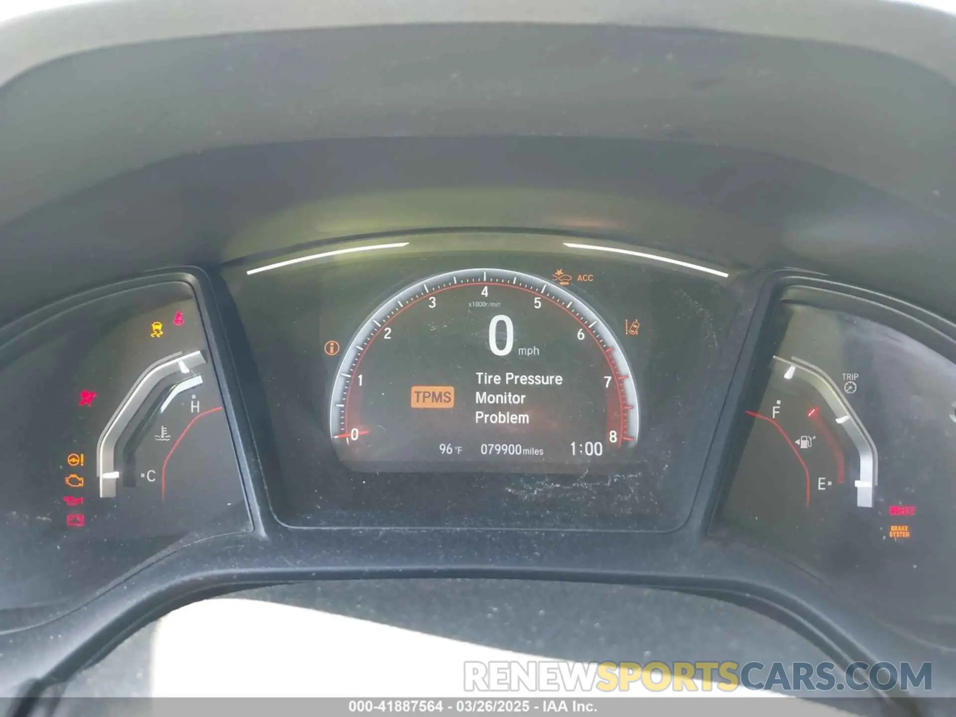 7 fotografías del automóvil dañado SHHFK7G4XLU223169 HONDA CIVIC 2020