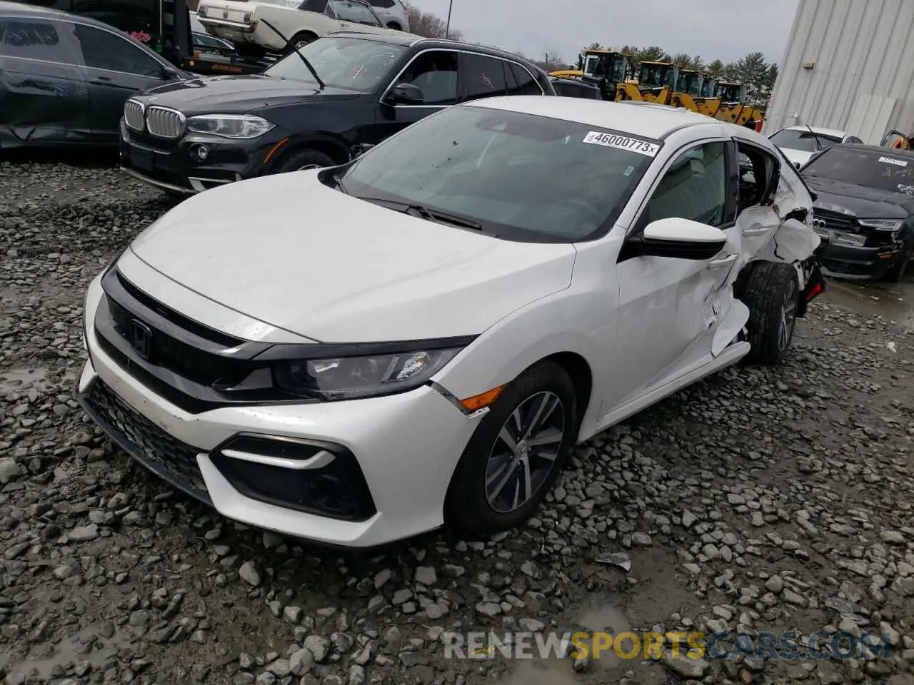 1 fotografías del automóvil dañado SHHFK7H30LU412130 HONDA CIVIC 2020
